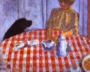 皮耶 勃纳尔 : The Red-Checkered Tablecloth